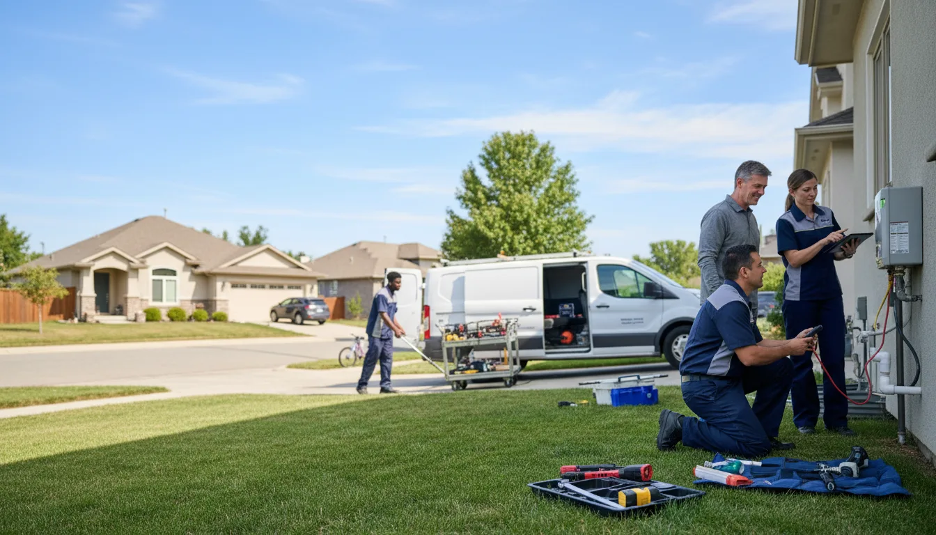 Tankless water heater service in Lackey, KY